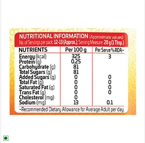 Saffola Honey Active - From Sundarban Forest, 100% Pure, No Sugar Adulteration, 250 g Jar