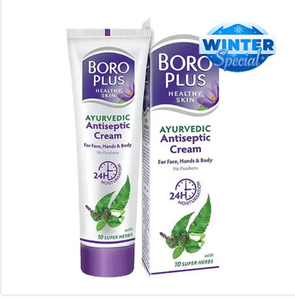 Boroplus Ayurvedic Antiseptic Multipurpose Cream, For Face, Hand & Body, 120 ml Container