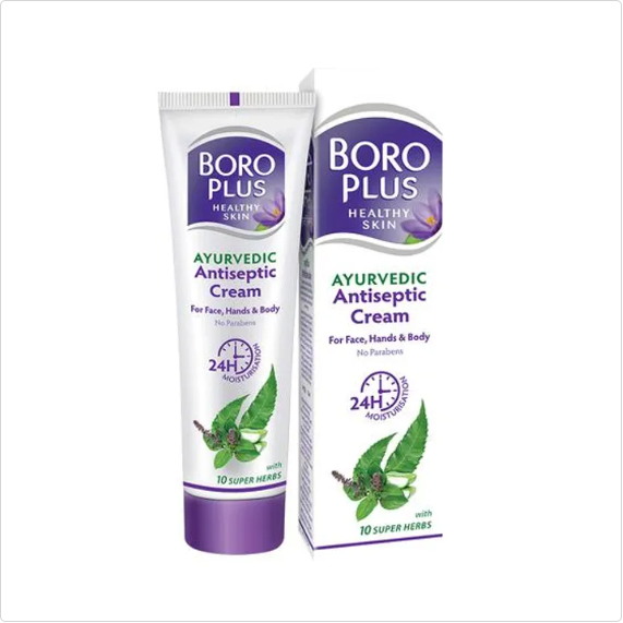 Boroplus Ayurvedic Antiseptic Multipurpose Cream, For Face, Hand & Body, 120 ml Container