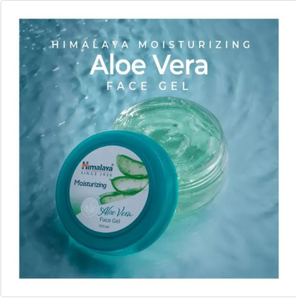 Himalaya Moisturizing Aloe Vera Face Gel - Non-sticky, Restore Moisture Balance, For Healthy Skin, 100 ml