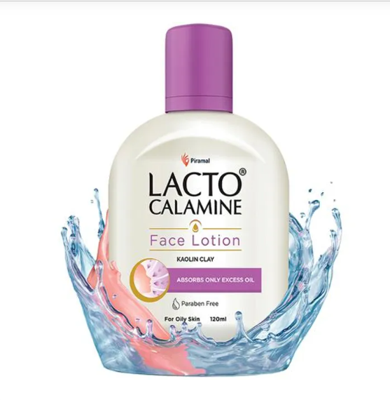 Lacto Calamine Daily Face Care Lotion - Oily Skin, 60 ml