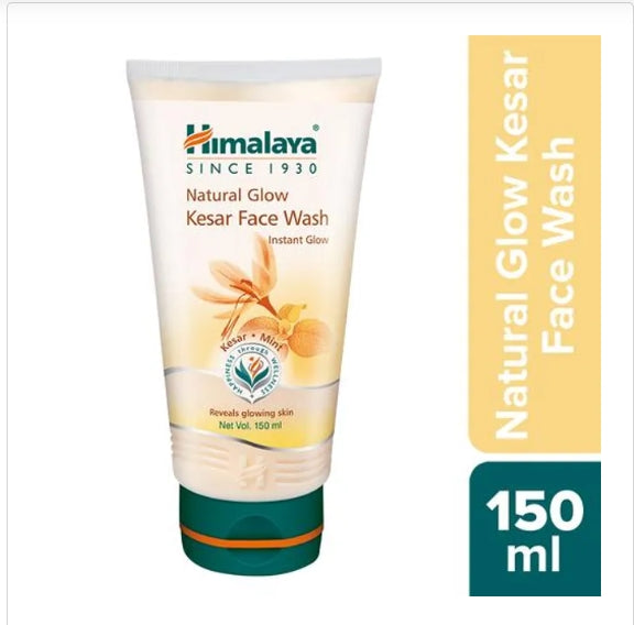 Himalaya Natural Glow Kesar Face Wash, 150 ml