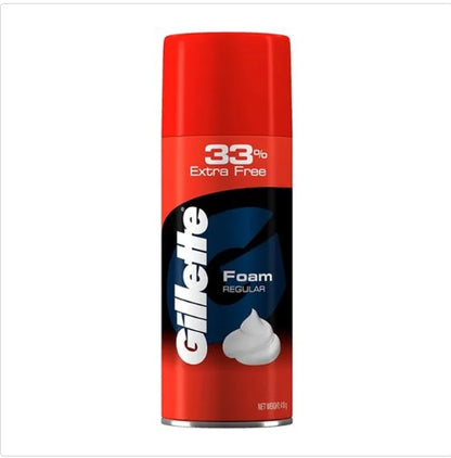 Gillette Foam Shave - Lathers Quickly & Hydrates, Regular, 418 g