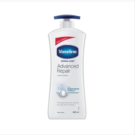 Vaseline Derma Care Advanced Repair Body Lotion - For Sensitive Skin, 400 ml