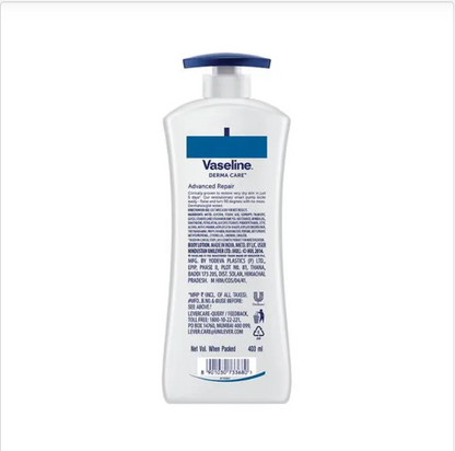 Vaseline Derma Care Advanced Repair Body Lotion - For Sensitive Skin, 400 ml