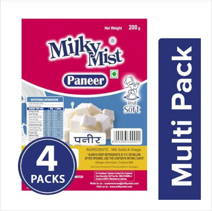 Milky Mist Paneer - Rich In Calcium, 500 g Pouch