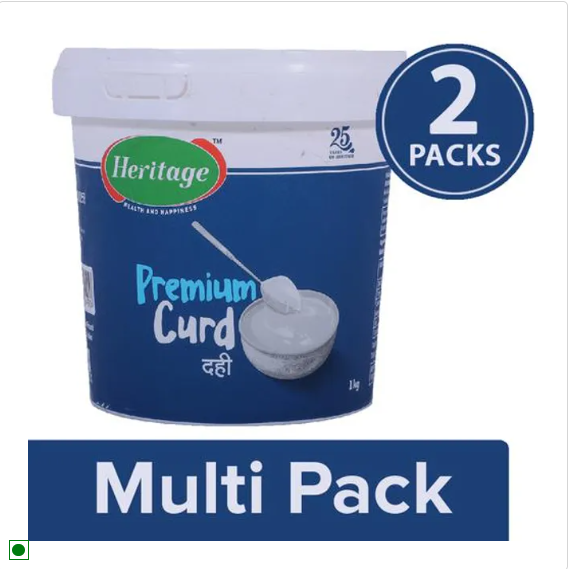 Heritage Curd, 2x1 kg Multipack