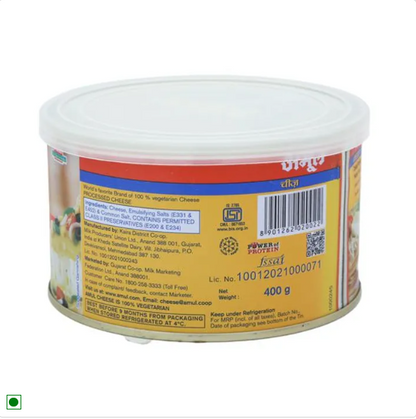 Amul Processed Cheese, 400 g Tin