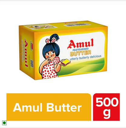 Amul Pasteurised Butter, 500 g Carton