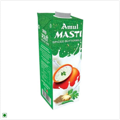 Amul Masti Buttermilk - Spice, 1 L