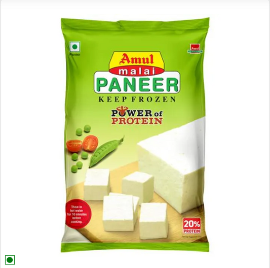 Amul Malai Paneer, 200 g Pouch