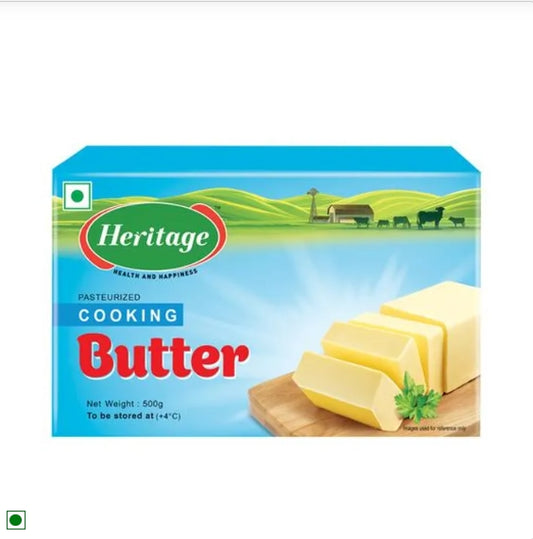 Heritage Pasteurized Cooking Butter, 500 g Carton