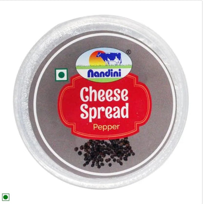 Nandini Cheese Spread - Pepper, 200 g Cup