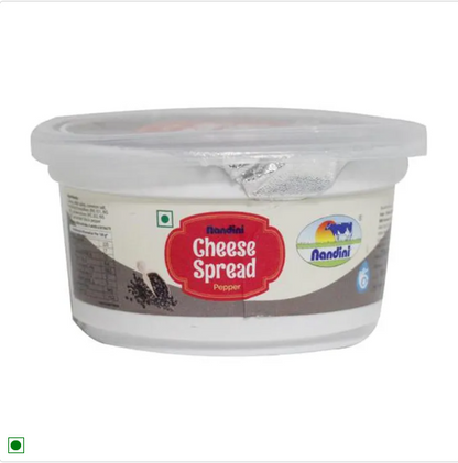 Nandini Cheese Spread - Pepper, 200 g Cup