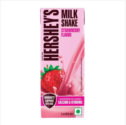 Hersheys Strawberry Flavor Milkshake, 6x180 ml Multipack