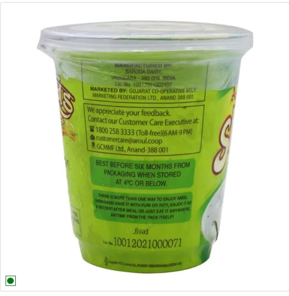 Amul Elaichi Shrikhand, 500 g Cup