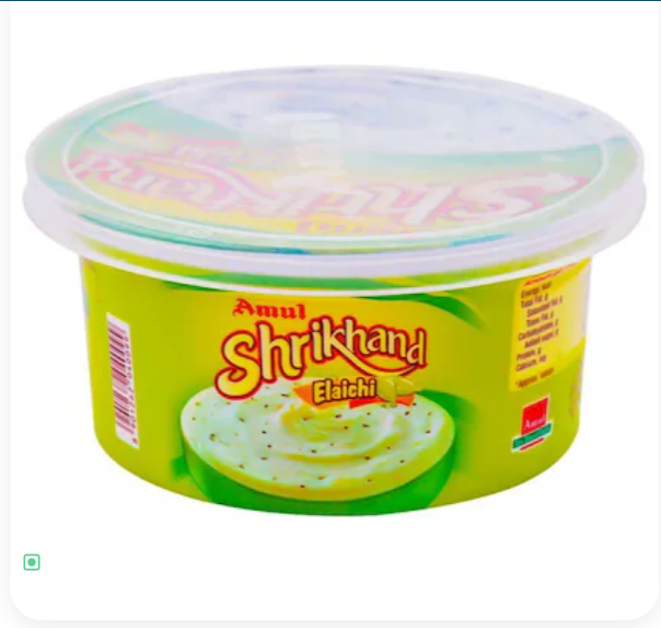 Amul Elaichi Shrikhand, 500 g Cup