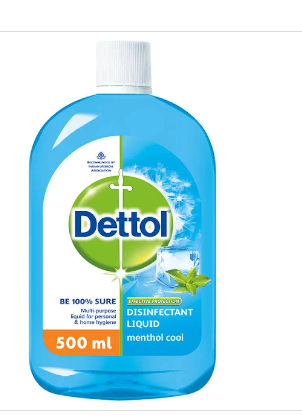 DETTOL DISINFECTED LIQUID MENTHOL COOL  500ML