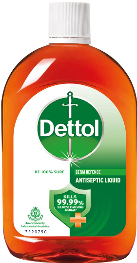 Dettol Antiseptic Liquid  for First Aid , Surface Disinfection and Personal hygiene