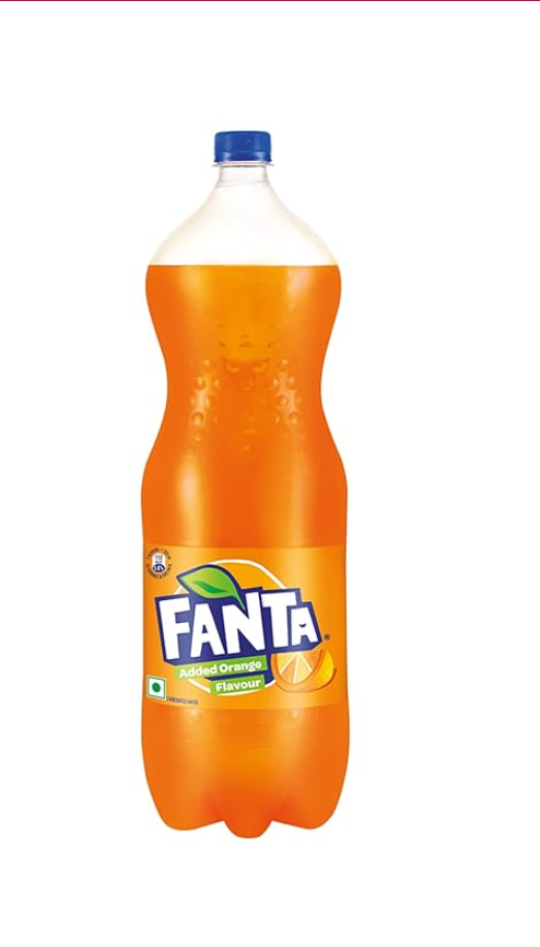 FANTA®️ Orange Flavored Cold Drink | Soft Drink with Added Orange Flavour | Delicious Orangey Flavor| Recyclable PET Bottle, 2.25 L