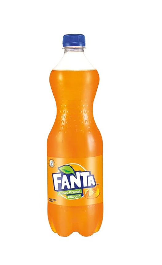 FANTA®️ Orange Flavored Cold Drink | Soft Drink with Added Orange Flavour | Delicious Orangey Flavor| Recyclable PET Bottle, 2.25 L