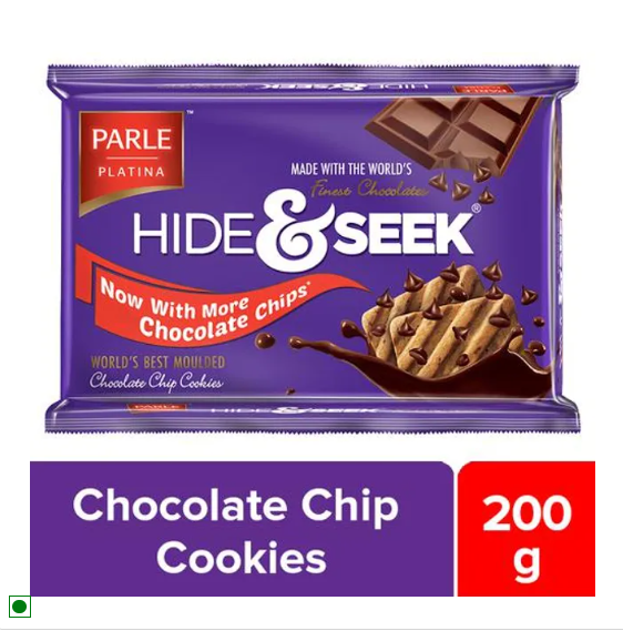 Parle Hide & Seek - Chocolate, 200 g