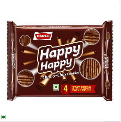 Parle Happy Happy Choco-Chip Cookies, 396