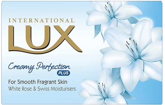 LUX International Creamy White Soap Bar