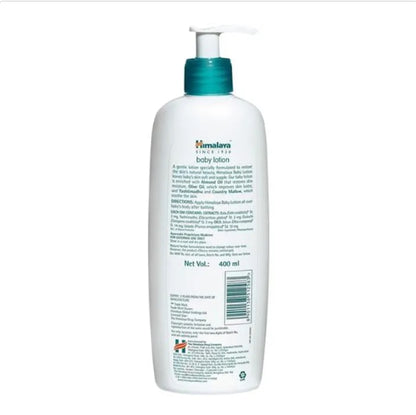 Himalaya Baby Lotion - With Almond Oil & Olive Oil, Paraben Free, 400 ml