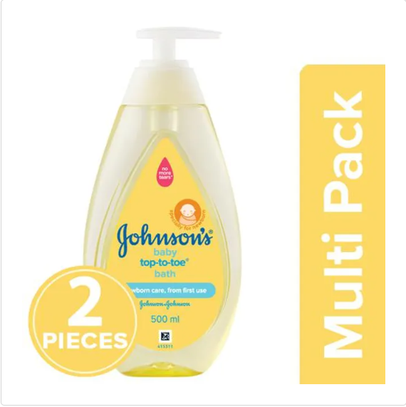 Johnson's baby Baby Wash Top-To-Toe, 2x500 ml (Multipack)