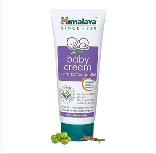 Himalaya Baby Cream - Extra Soft & Gentle, Paraben Free, 100 ml Tube