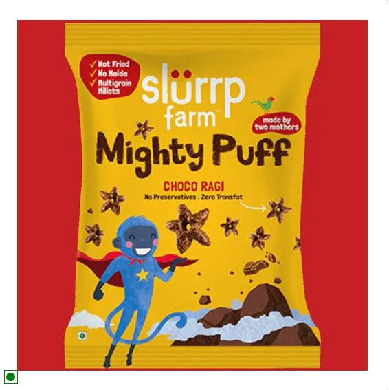 Slurrp Farm Puffs Combo - Healthy Snacks For Kids, School Tiffin & Travel Friendly, Combo 3 Items