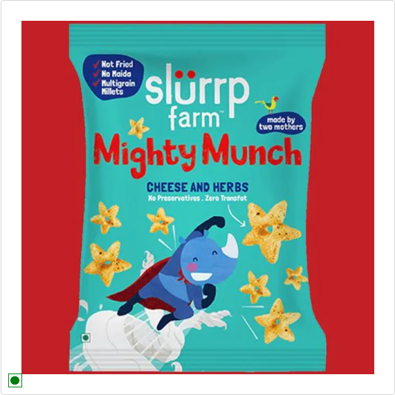 Slurrp Farm Puffs Combo - Healthy Snacks For Kids, School Tiffin & Travel Friendly, Combo 3 Items