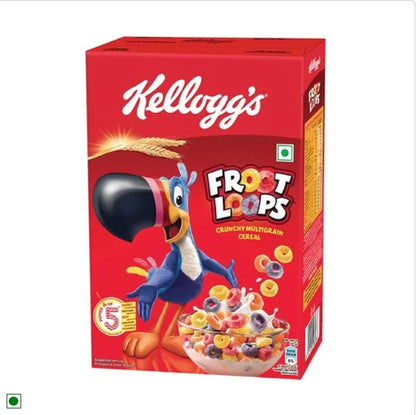 Kelloggs Froot Loops - Crunchy Multigrain Cereal, 2x285 g Multipack