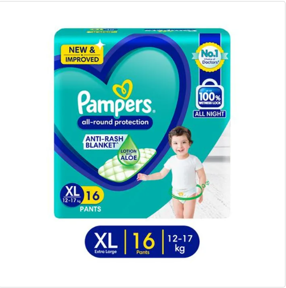 Pampers Diaper Pants - Extra Large, 56 pcs