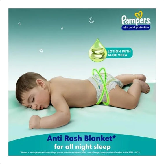 Pampers All-Round Protection Diaper Pants - XXL, 15-25 kg, Ultra Absorb Core, Leakage Prevention for upto 12 Hours, 42 pcs