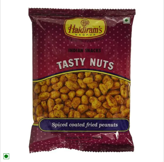 Haldiram's Namkeen - Tasty Nuts, 400 g Pouch