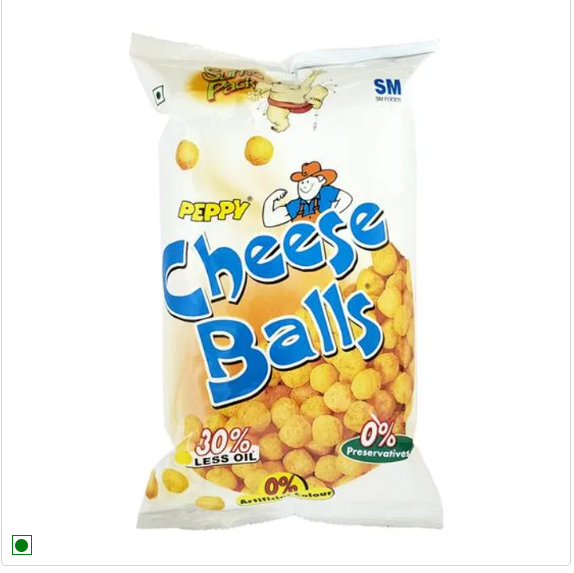 PEPPY Cheese Balls, 3x60 g Multipack