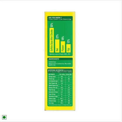 Saffola Soya Mini Chunks - Tender & Juicy, High In Protein & Fibre, 200 g