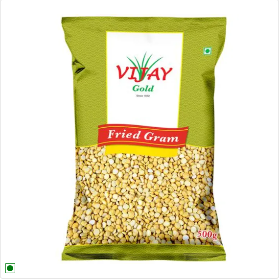 Vijay Gold Fried Gram/ Roasted Channa, 500 g