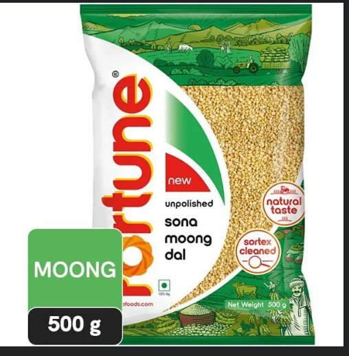 FORTUNE UNPOLISHED MOONG DAL