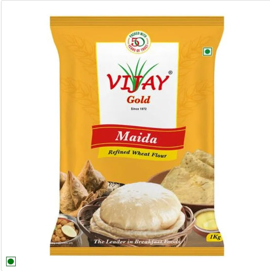 Vijay Gold Maida/Processed Wheat Flour, 1 kg