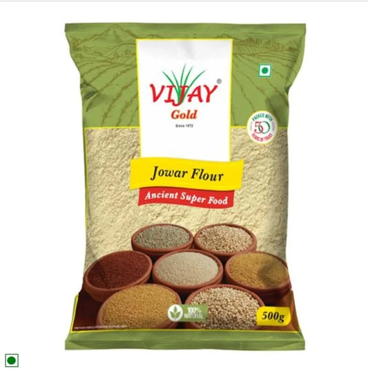 Vijay Gold Jowar Flour, 500 g