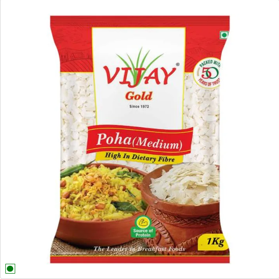 Vijay Medium Poha, 500 g