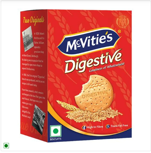 McVitie's Digestive Biscuits, 3 x 200 g Multipack