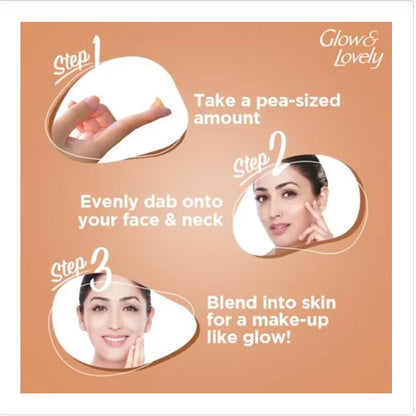 Glow & Lovely BB Cream Make Up + Multivitamin Cream Shade 01, 18 g Tube