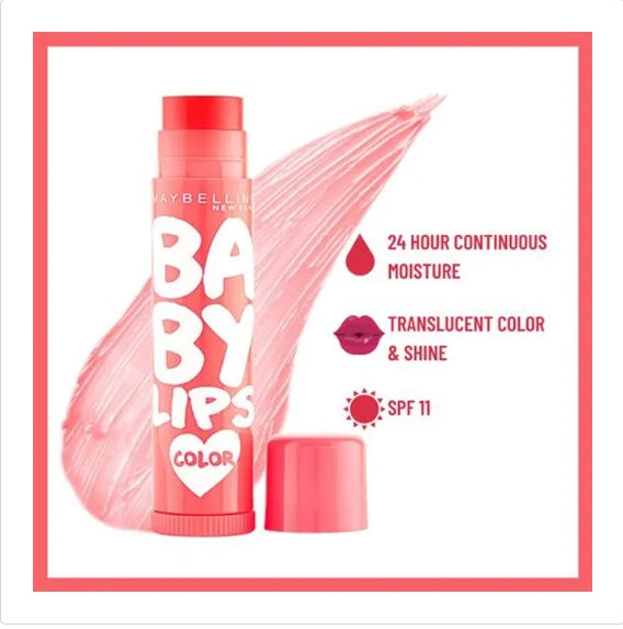 Maybelline New York Baby Lips Lip Balm, 4 g Cherry Kiss