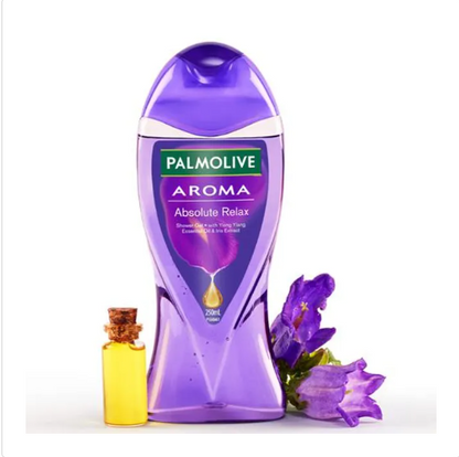 Palmolive Aroma Absolute Relax Shower Gel - With Ylang Ylang Essential Oil & Iris Extract, 750 ml