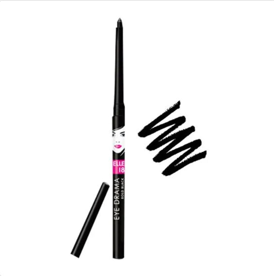 Elle 18 Eye Drama Kajal - Super Black, 0.35 g