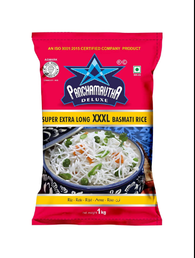 PANCHAMURTHA DELUX SUPER EXTRA LONG XXXL BASMATI RICE